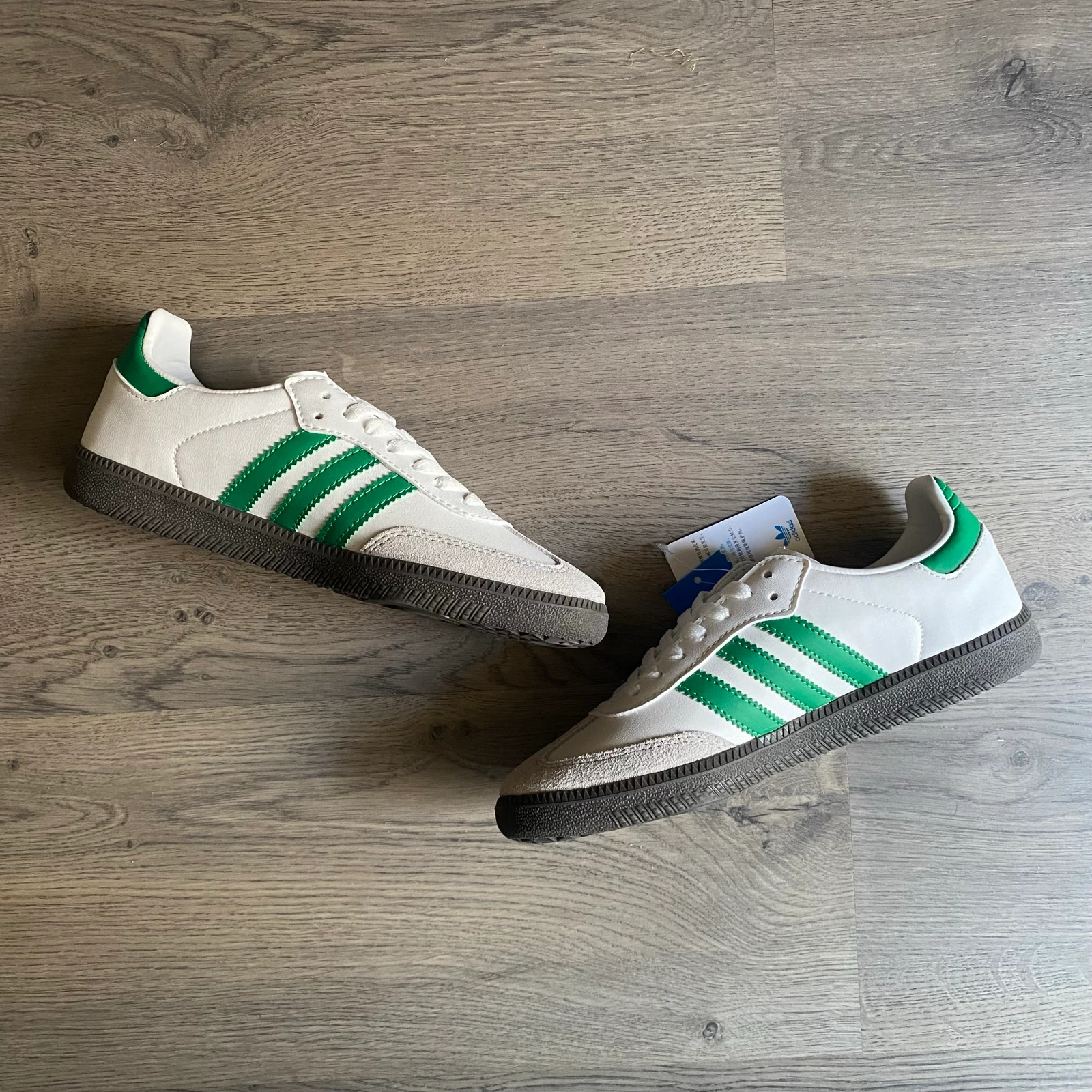 Adidas Samba OG Blancas Verdes | Size 39 | New | With Box – photo 4
